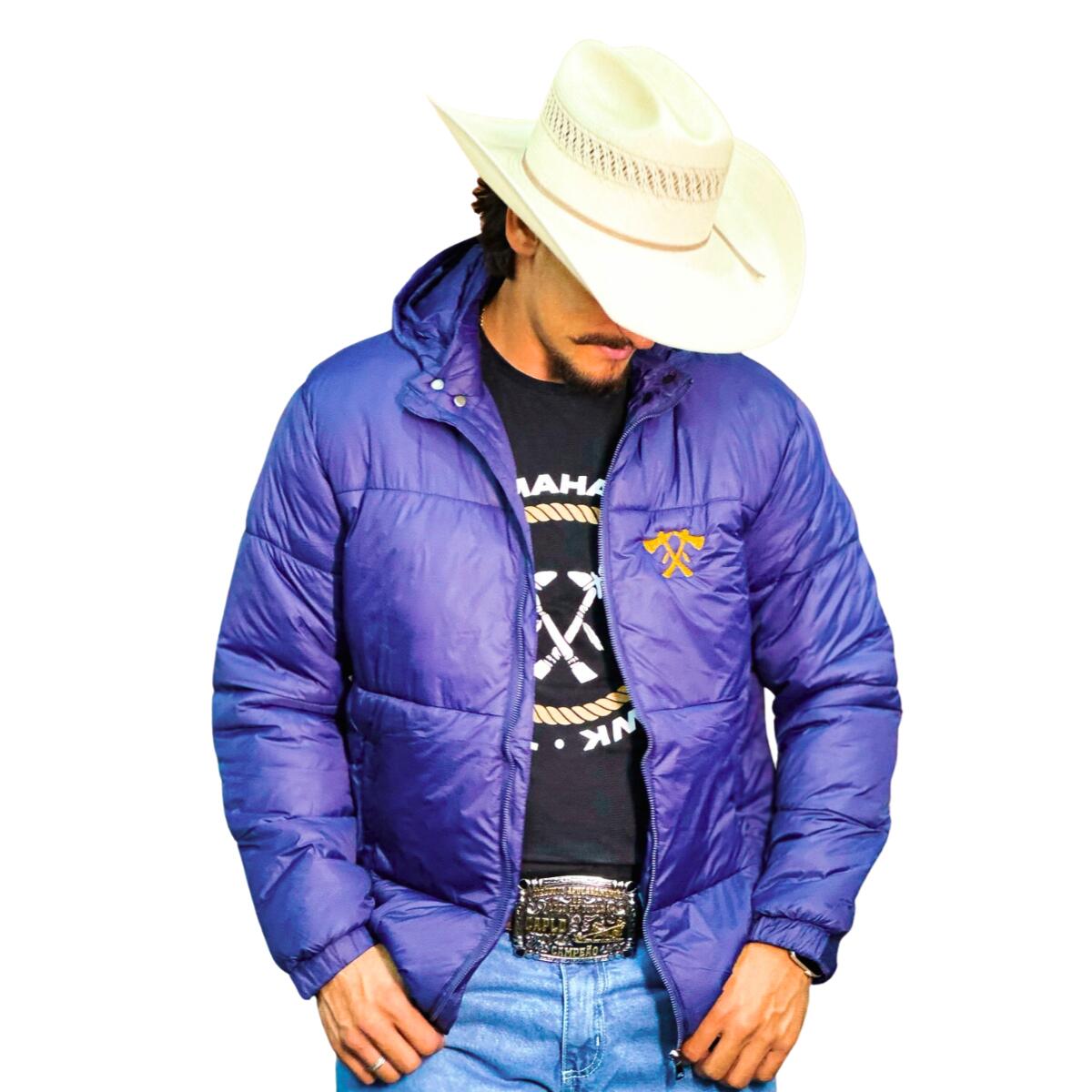 Comprar Jaqueta Masculina Puffer Azul Marinho Tomahawk