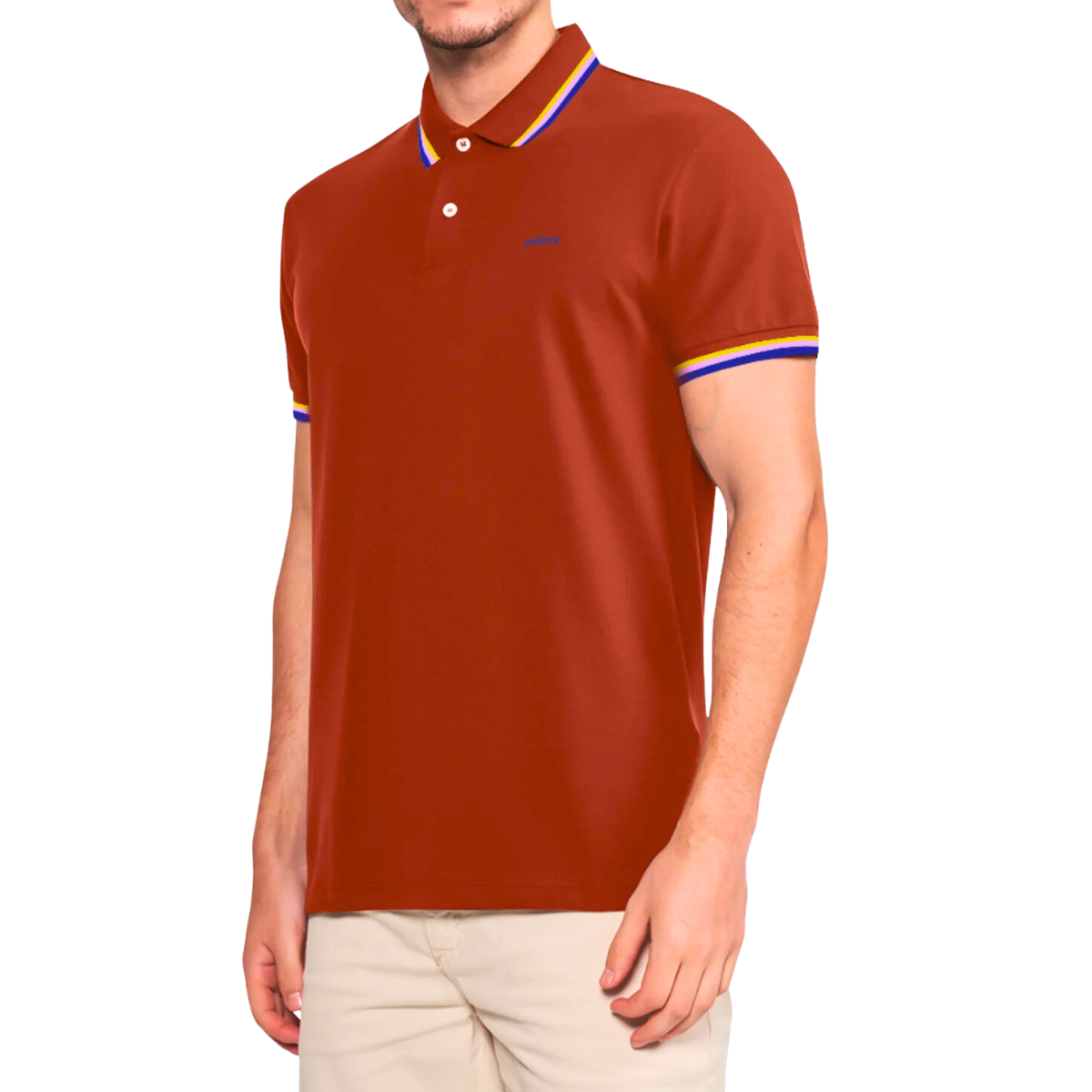 Polo Masculina Colcci Laranja 53836 Laranja P