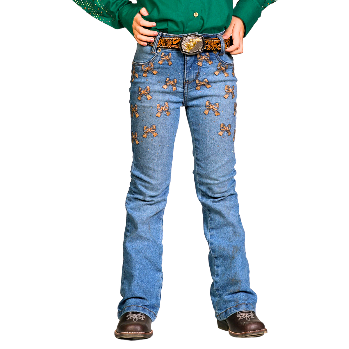 Calça Jeans Infantil Meninas Bill Way 235 Jeans Clara