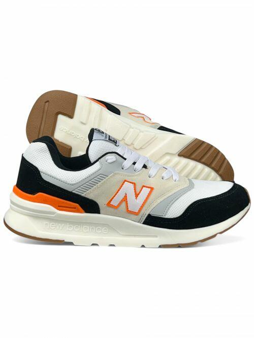 Comprar TÊNIS CASUAL NB 997H - BRANCO/LARANJA - Xavier calçados