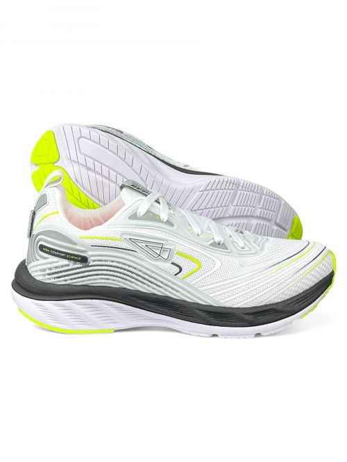 Tênis Nesk Explorer Marinho Amarelo Fluor Esportivo Leve