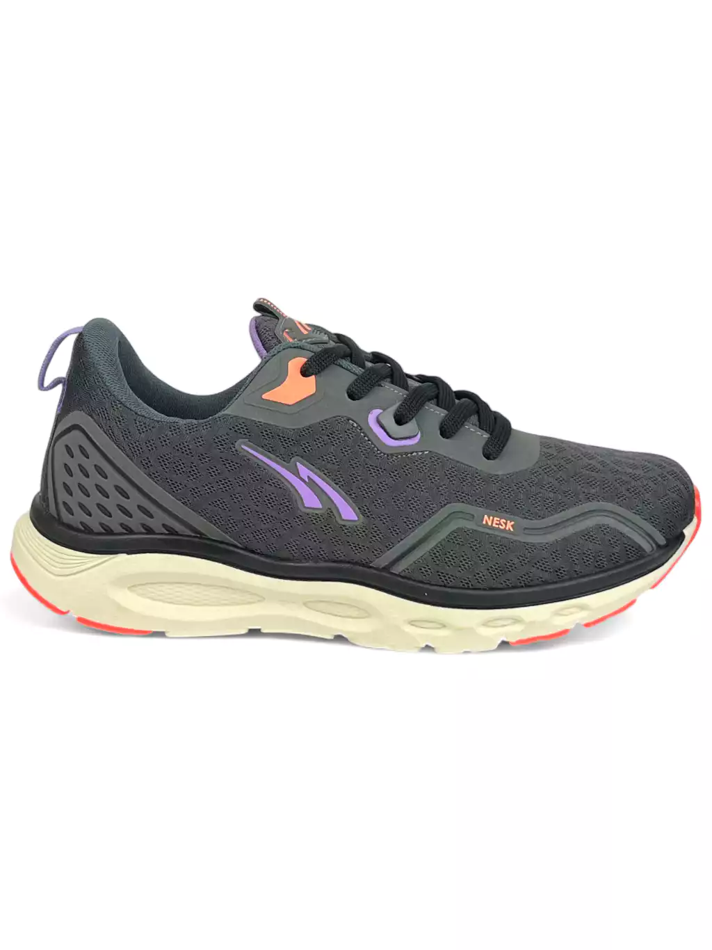 TÊNIS ESPORTIVO ORIGINAL NESK VEGAS C5749 - GRAFITE/LILAS