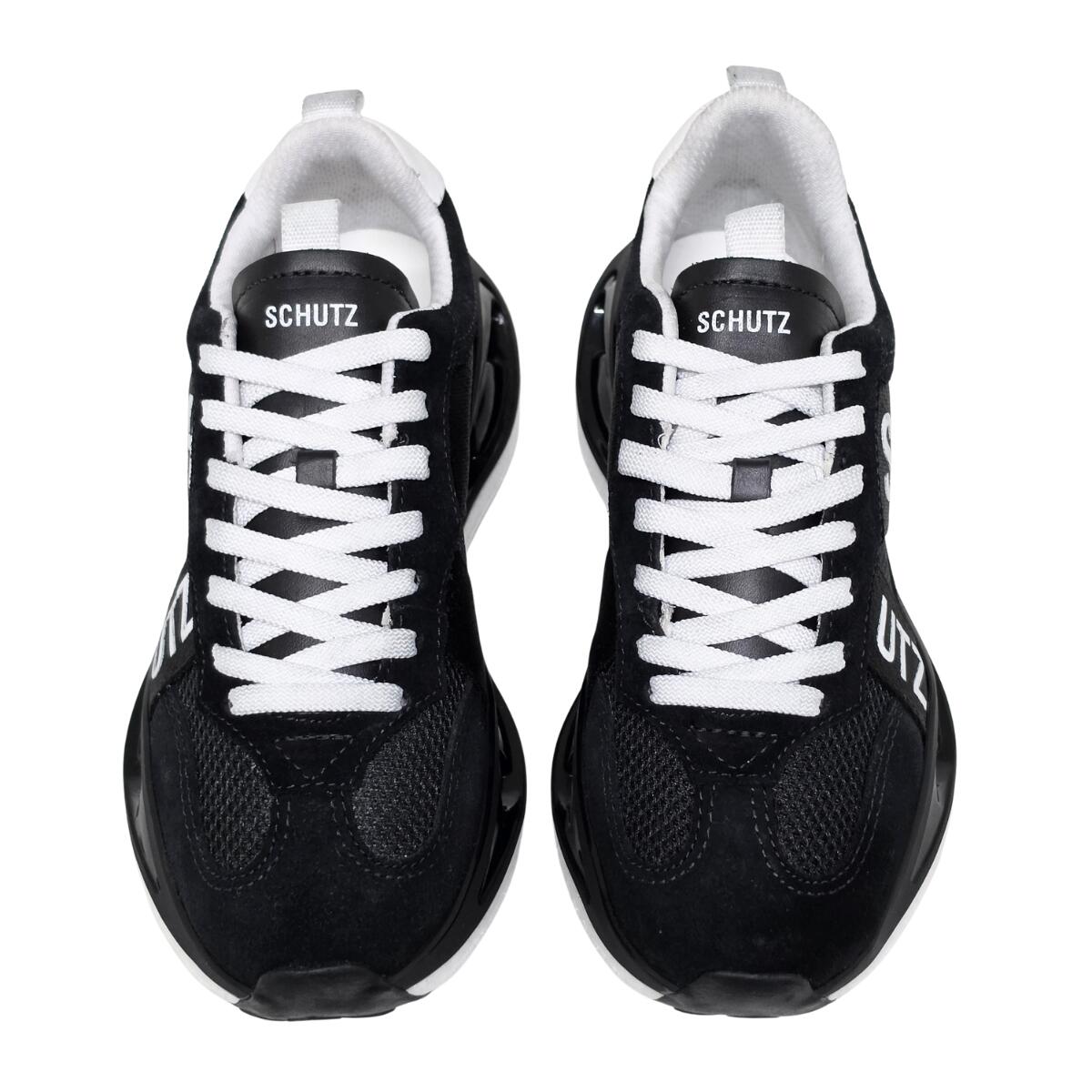 Comprar Tênis Schutz Chunky Logomania com Mesh S226370003 Preto/Branco
