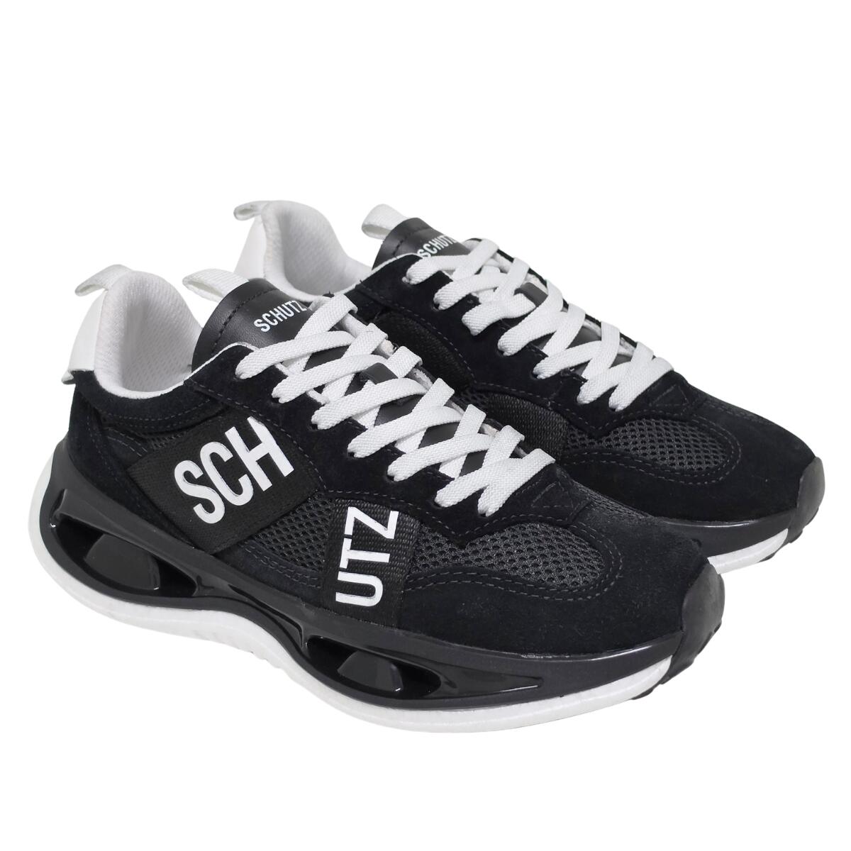 Comprar Tênis Schutz Chunky Logomania com Mesh S226370003 Preto/Branco