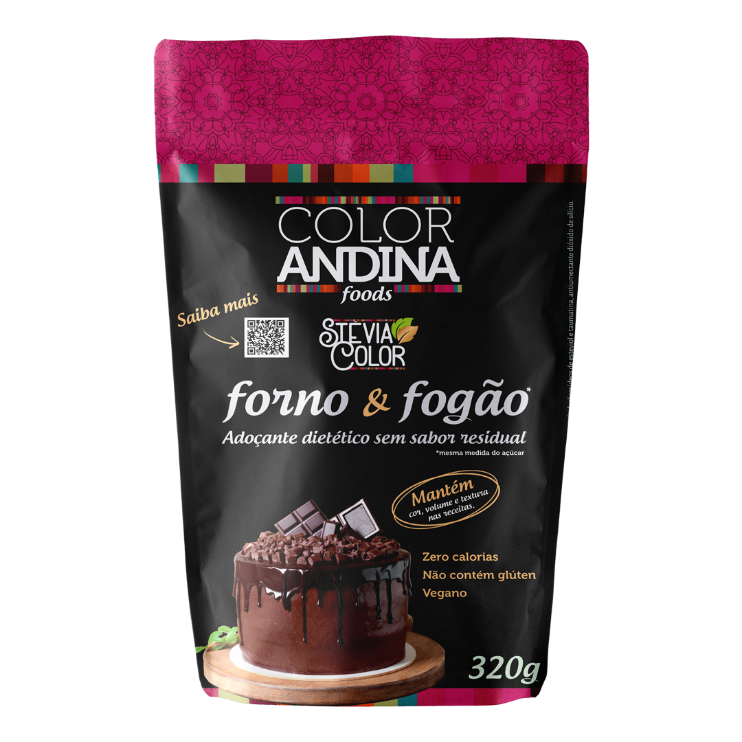 Comprar Adoçante Culinário Stevia Color Forno e Fogão 320g - a