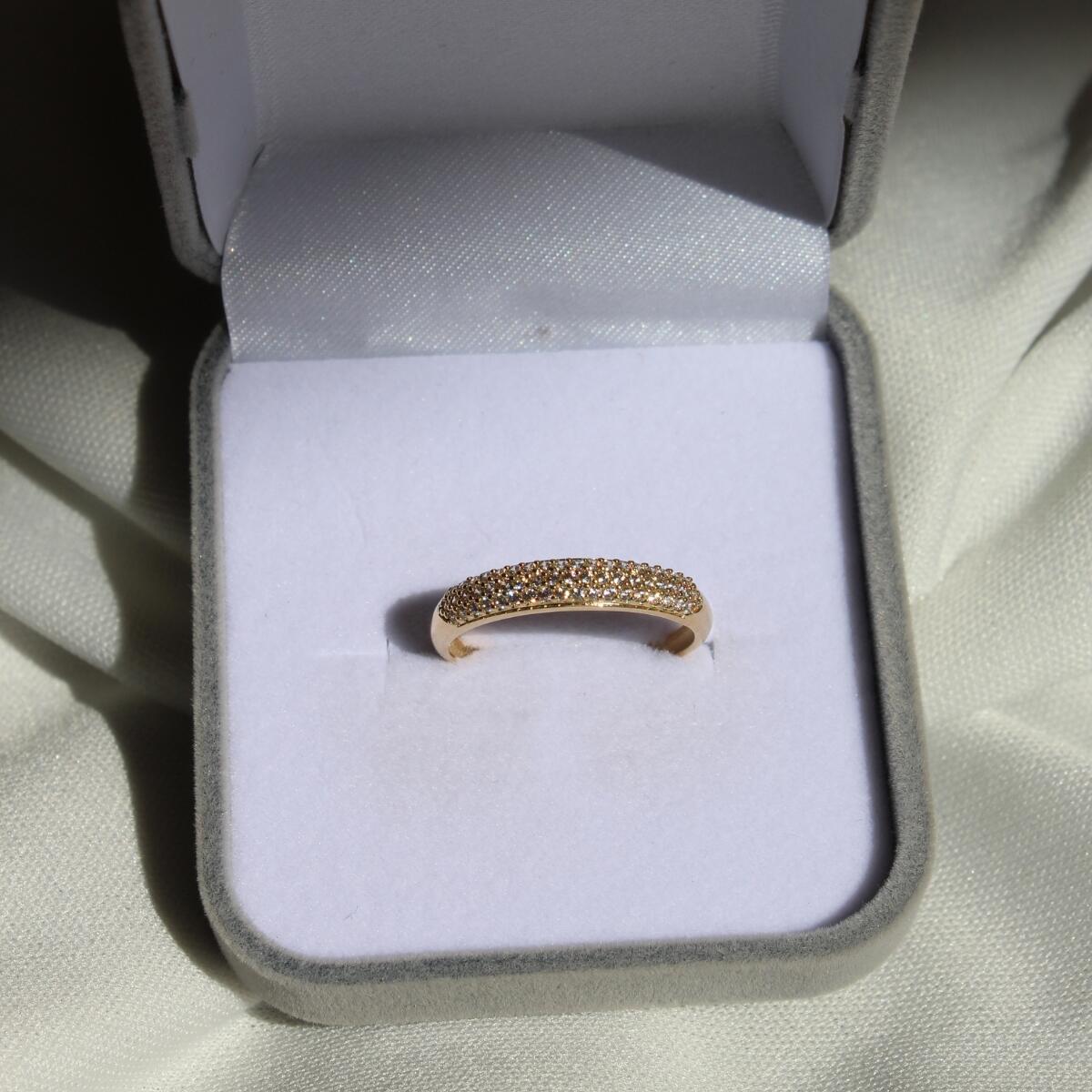 Anel Atenas aparador em ouro 18k | Adara Joias - de R$2.889,90 a R