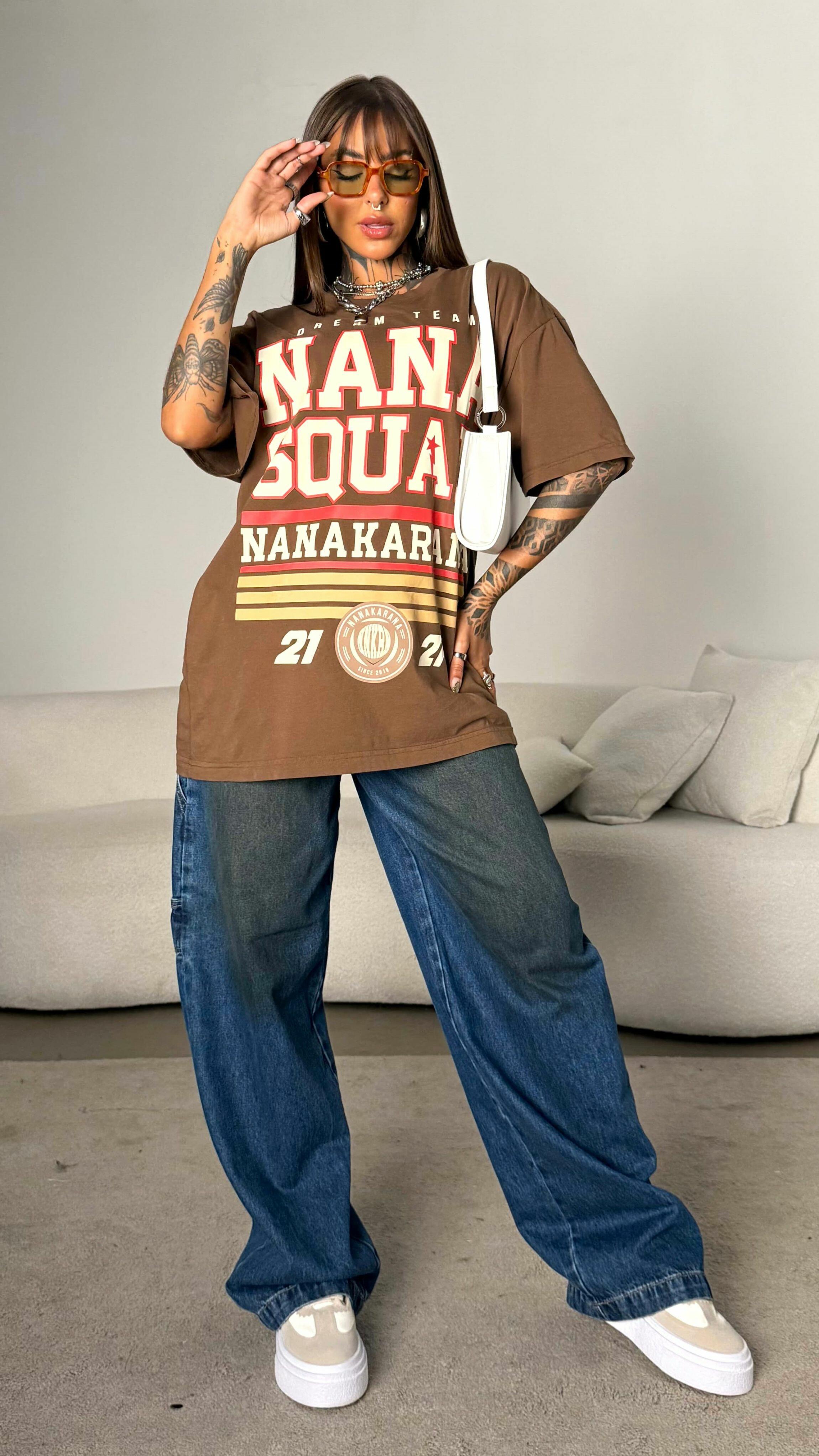 nana★ T-shirt estilosa Nana Squad