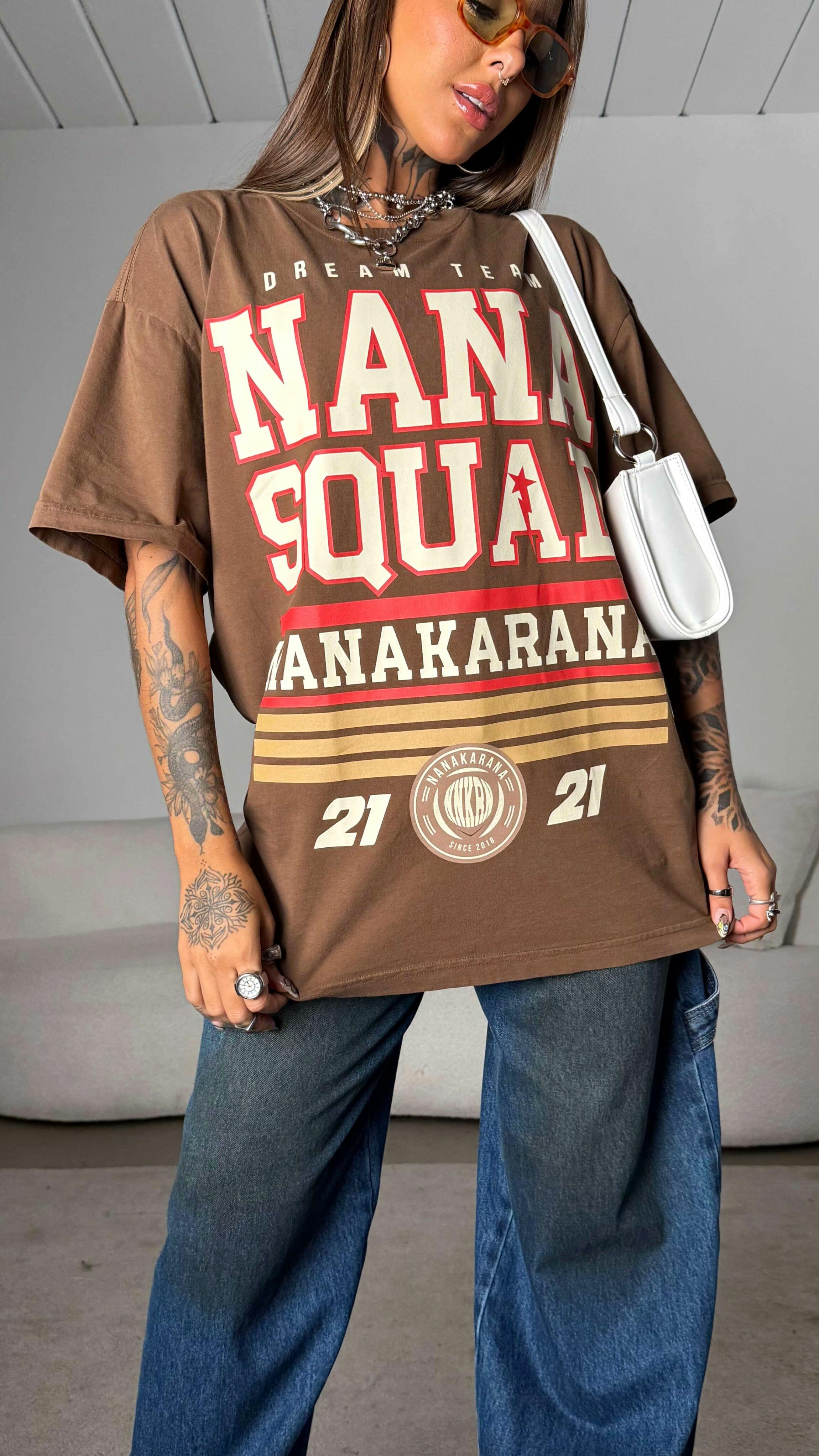 nana★ T-shirt estilosa Nana Squad