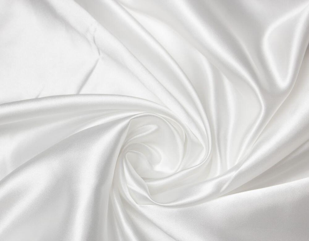 Tecido cetim de seda branco Compre online hoje mesmo! a partir