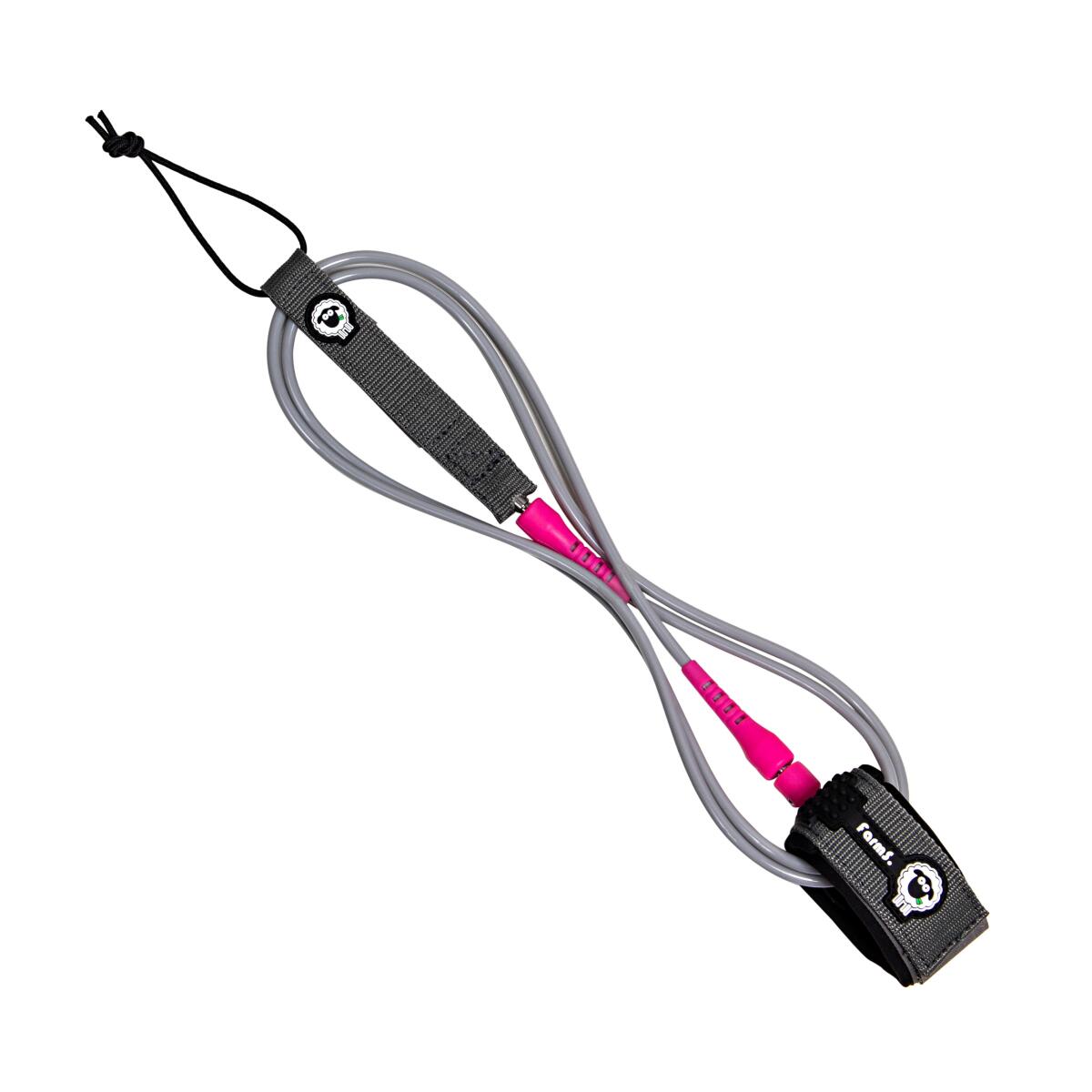 Comprar Leash Farms - 6´´ 6Mm - Cinza/Rosa - a partir de R$210,42