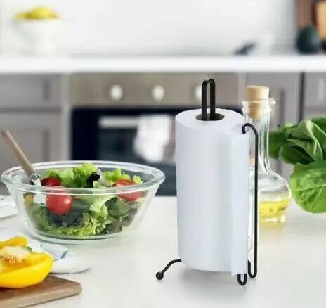 Suporte P/ Rolo De Papel Com Suporte Vertical - Linha Black