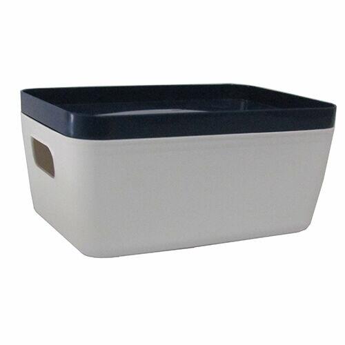 Cesto Organizador Com Tampa Idealle 12 × 26 × 19 cm - Paramount