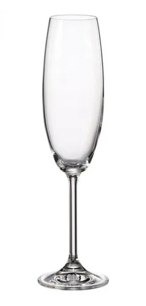 Jogo Com 6 Tacas Champagne Gastro 230ml Bohemia Cristal