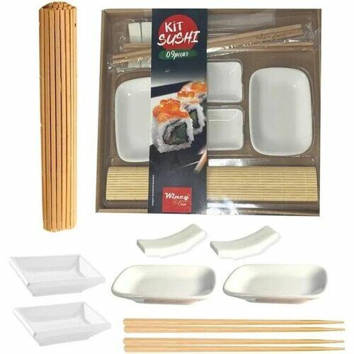 Conjunto Para Comida Japonesa - 9 Peças