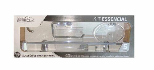 Kit Essencial Para Banheiro 5 Peças - Bella Arte