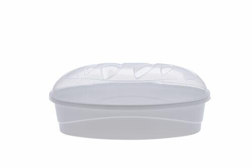 Porta Pão Plástico 36x21x15cm Branco - Paramount