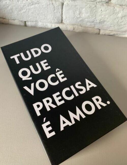 Kit 3 Caixas Livros Fake Falso Fashion Branco/preto
