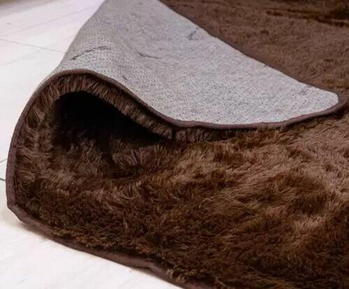 Tapete Felpudo Marrom 1,00 x 1,40 Antiderrapante Casambiente