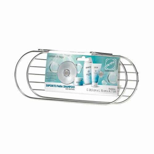 Suporte Shampoo Condicionador Com Ventosas - Arthi