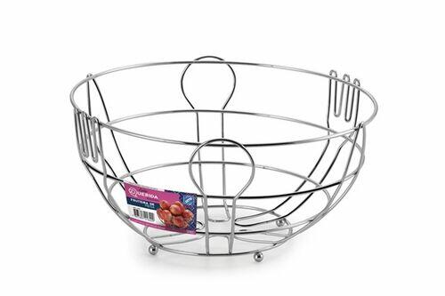 Fruteira De Mesa Em Aço Querida Cromado - Arthi