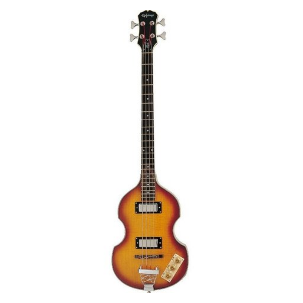 エレキベース Viola Bass エピフォン(フレットレス) Contrabaixo Elétrico Viola Bass 4 Cordas Vintage - Epiphone - R