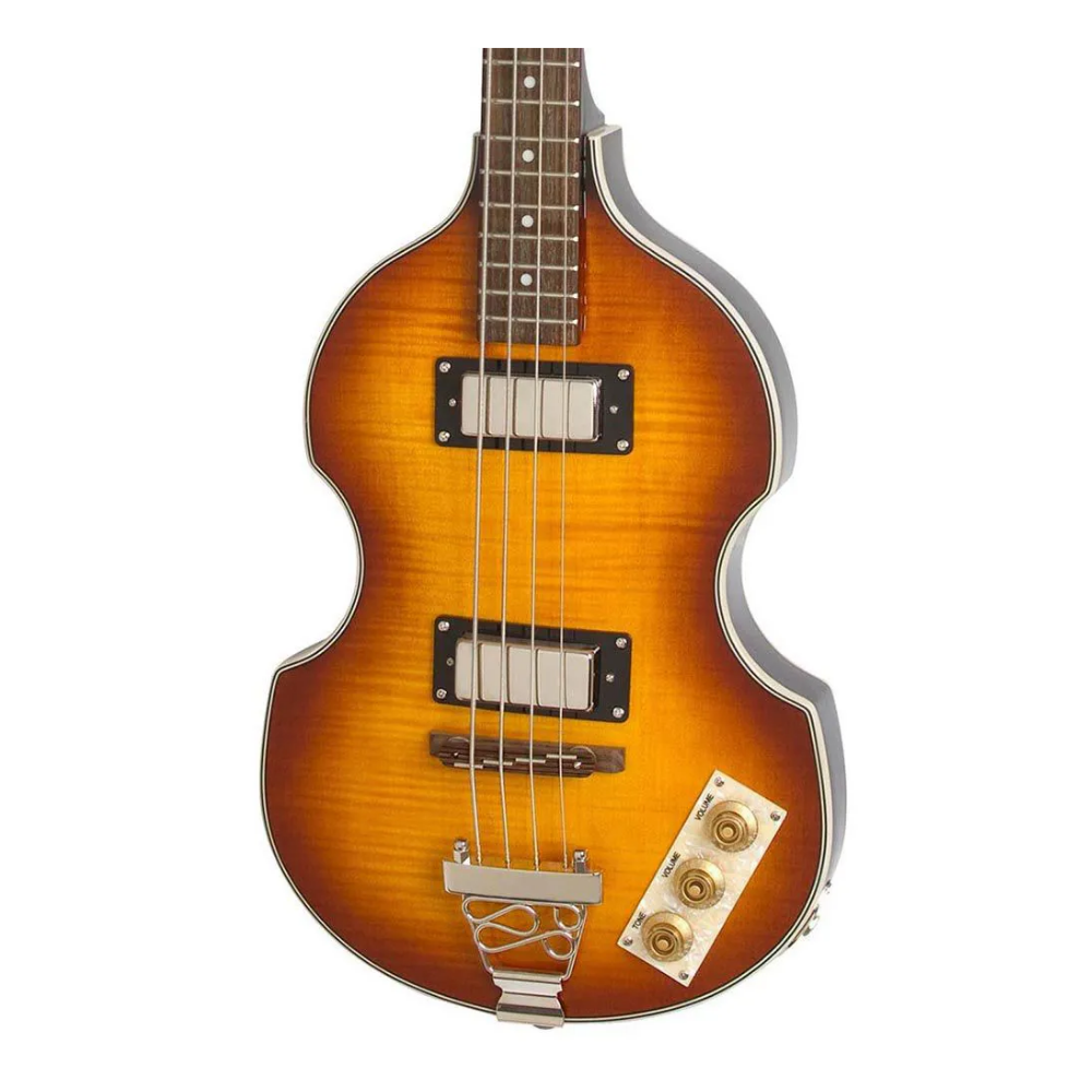 【美 品】Epiphone エピフォン Viola Bass Contrabaixo Elétrico Viola Bass 4 Cordas Vintage - Epiphone - R
