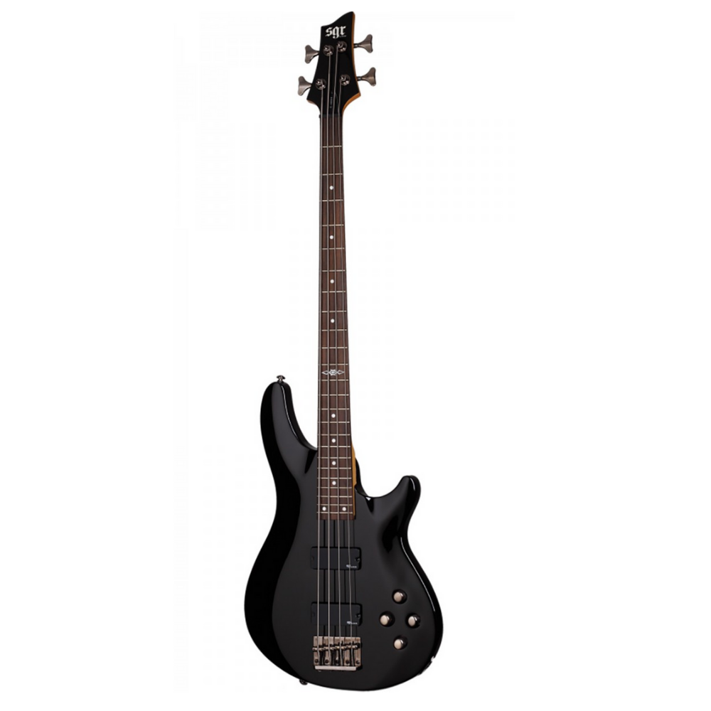 Contrabaixo Elétrico 4 Cordas Deluxe Schecter Black - R$4.175,00