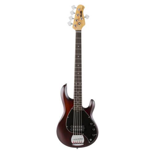 Contrabaixo Sterling Music Man Sub 5 cordas Ruby Red Satin - R