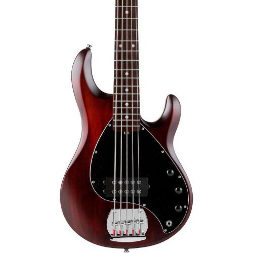 Contrabaixo Sterling Music Man Sub 5 cordas Ruby Red Satin - R