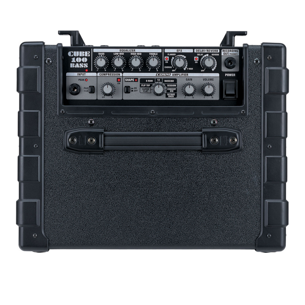 【希少品】 Roland CUBE-100 BASS Amplificador Roland 100 BASS Para Contrabaixo - Roland