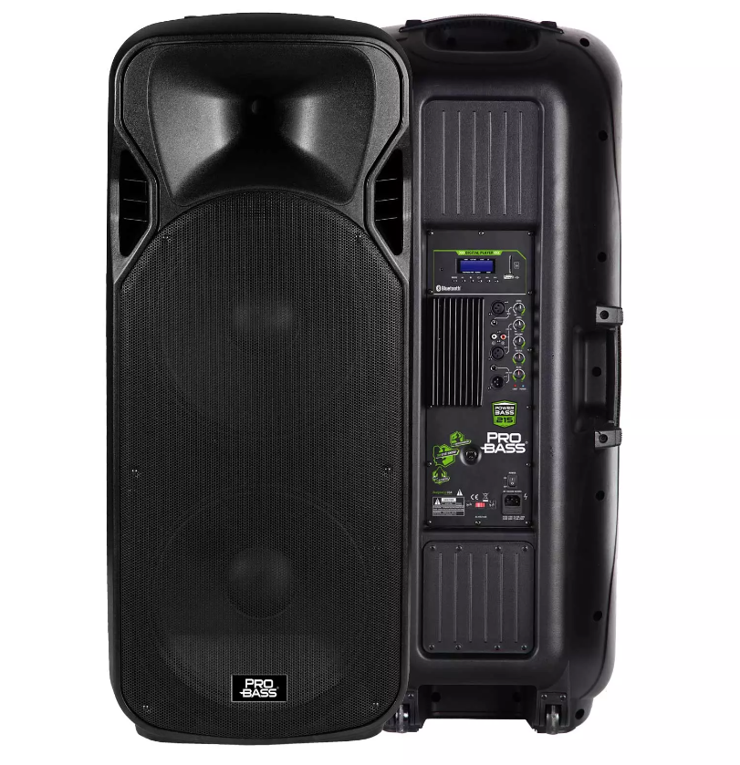 Comprar Caixa Ativa 2x 15 polegadas Pro Bass Power Bass 215