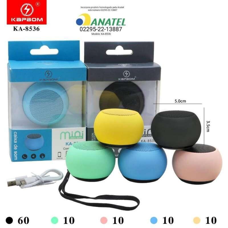 Comprar Mini Speaker Bluetooth Caixa De Som ka-8536 Bluetooth - R