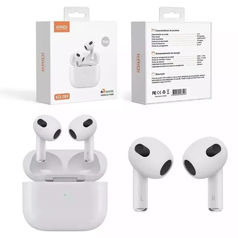 家電 AirPods Comprar Fone ORIGINAL De Ouvido Bluetooth 5.3 TWS Smart Touch