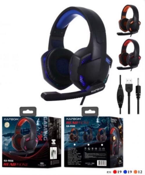 Comprar Fone De Ouvido com fio Para Jogos Headset Kapbom KA-9008