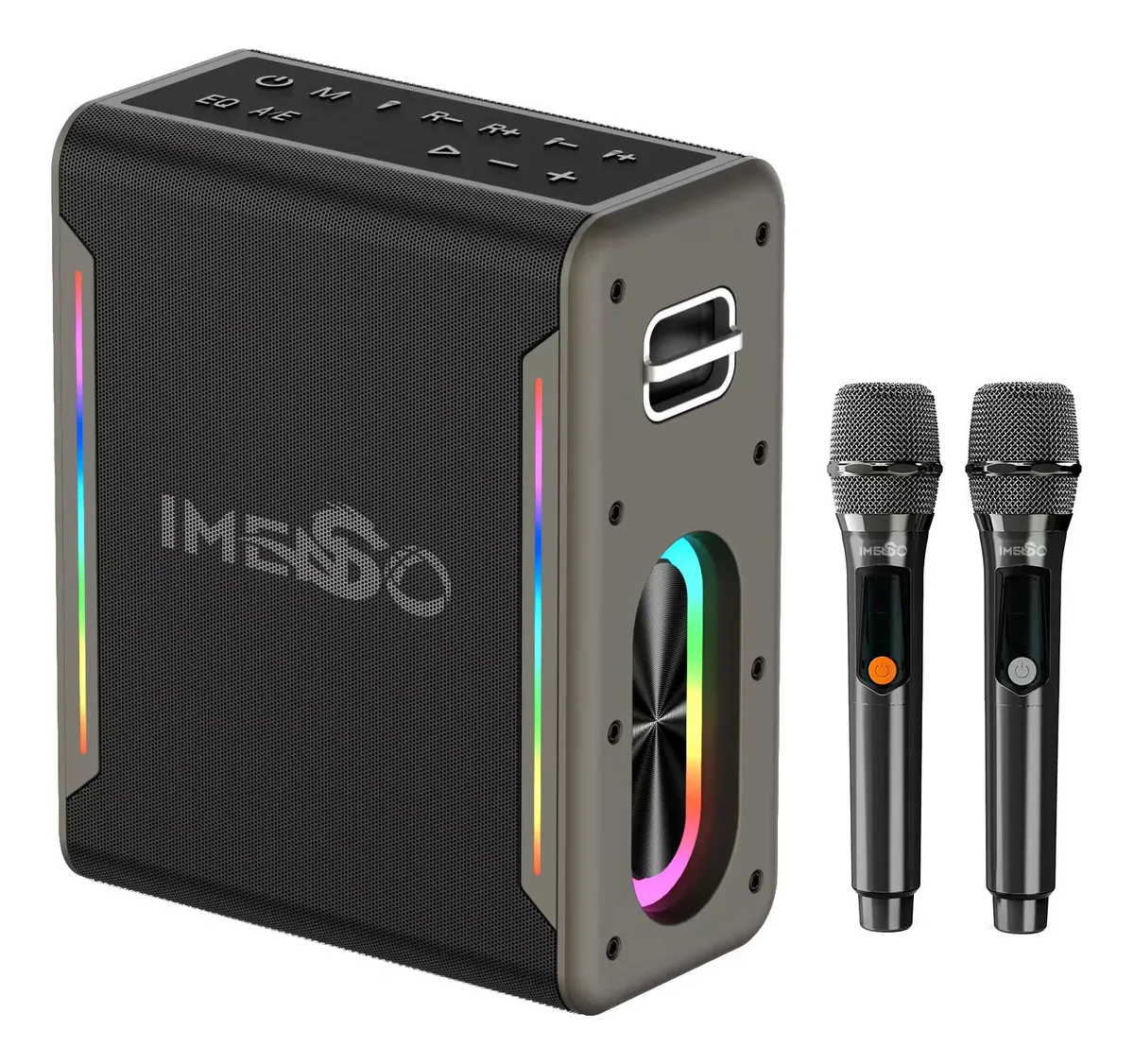X29 Imenso Som De Caixa Emiさま 60w Preto Cor Mic 2 C/ Ipx4 Rgb 6000mah アイドル