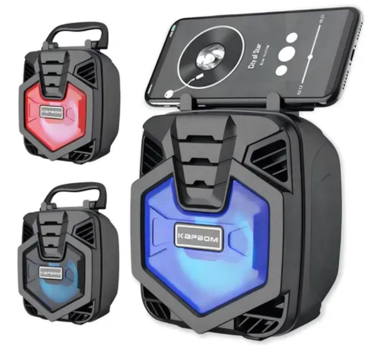 Comprar Caixa De Som 3 Polegadas Com Suporte de Celular kapbom - R$18,00