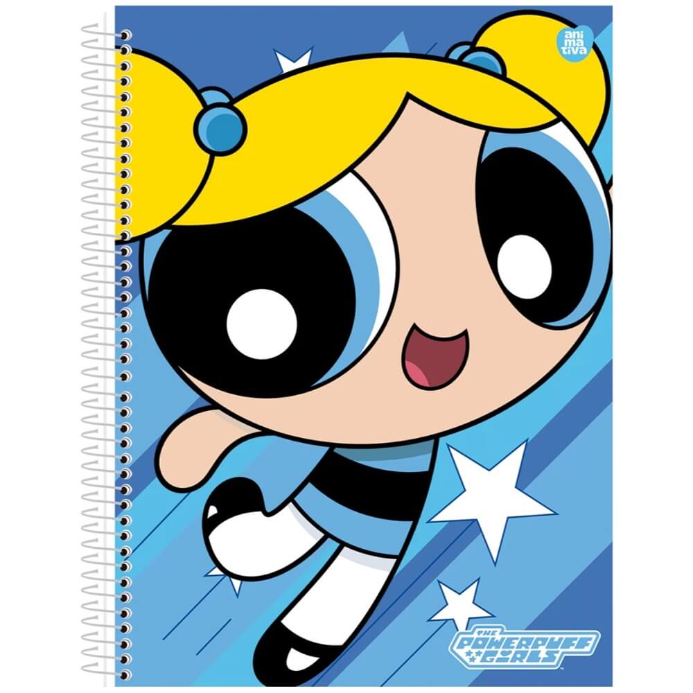 Caderno Universitario Meninas Super Poderosas 1 Materia Capa Dura ...