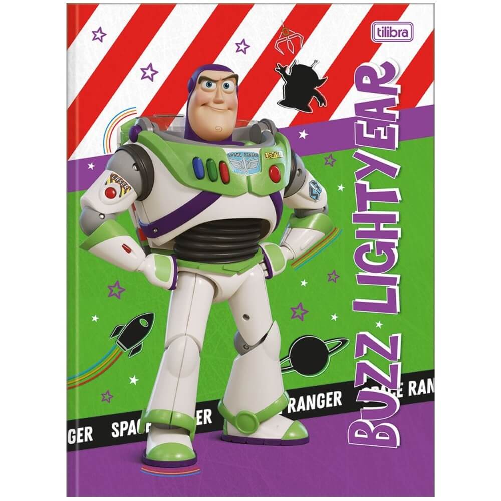 Caderno Brochurao Toy Story Capa Dura 80 Folhas - Tilibra