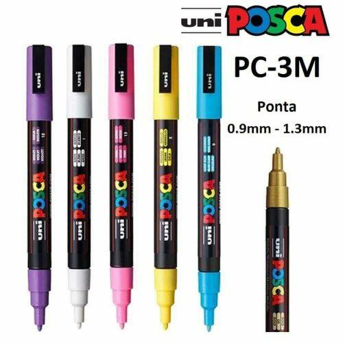 Caneta Posca PC-3M Ponta 0.9mm-1.3mm - Uniball