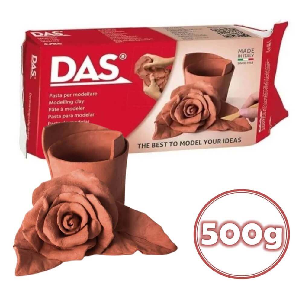 Ceramica Fria para Modelar 500g Terrracotta - DAS