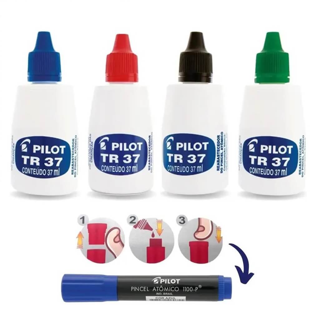 Tr 37 Tinta para Pincel Atomico 37ml (TR 37) - Pilot