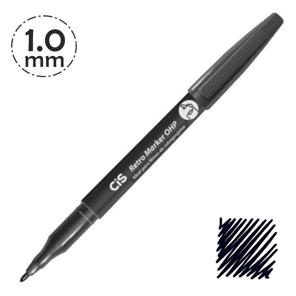 Marcador Retro Marker OHP 1.0mm - Cis - R$2,52