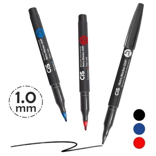 Marcador Retro Marker OHP 1.0mm - Cis - R$2,52