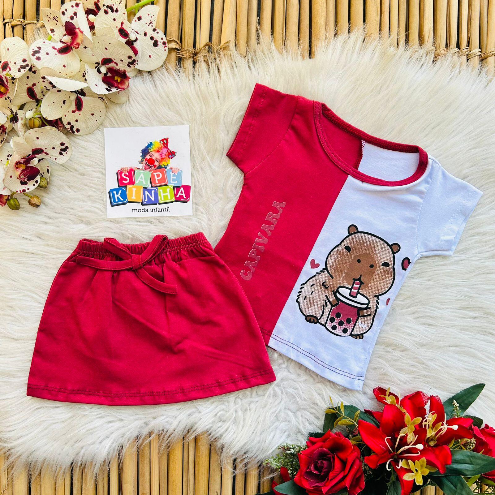 Comprar Roupa de Bebê Conjunto Capivara (Ref: 988)