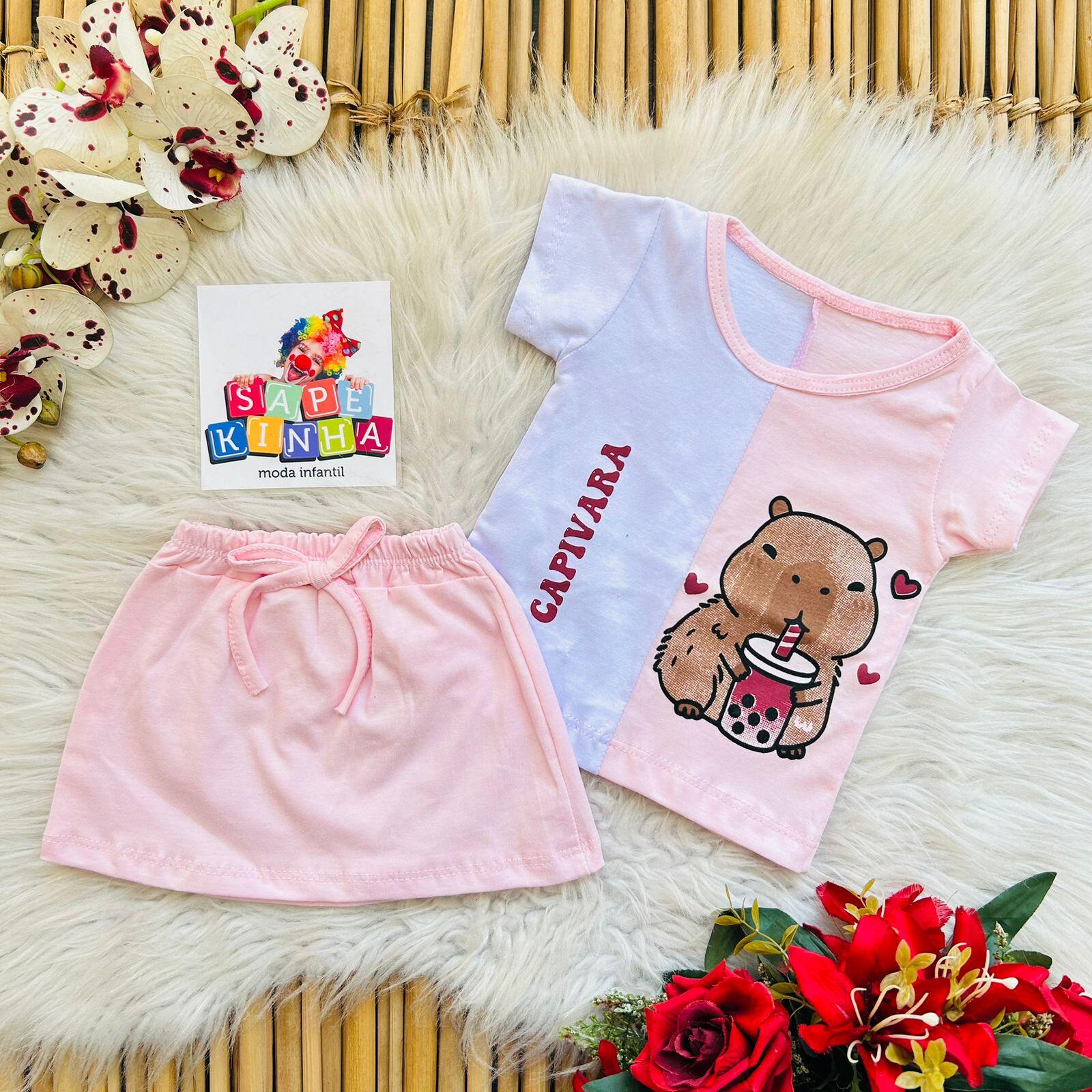 Comprar Roupa de Bebê Conjunto Capivara (Ref: 988)