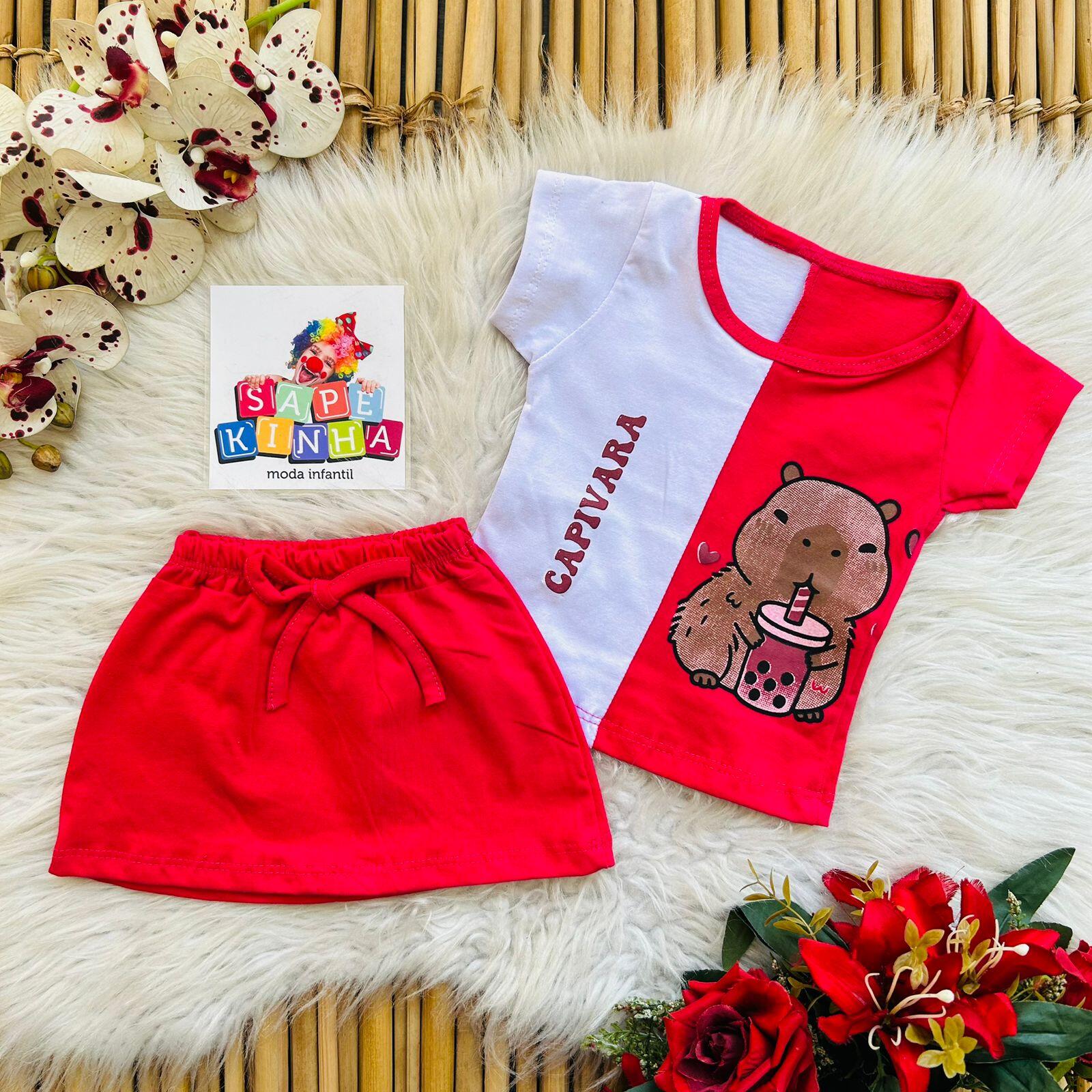 Comprar Roupa de Bebê Conjunto Capivara (Ref: 988)