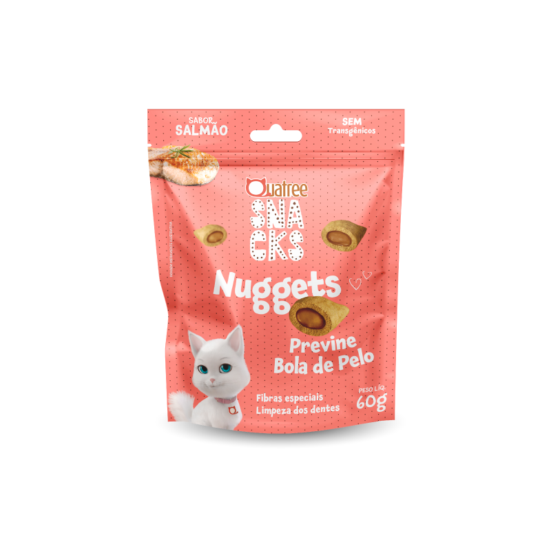 Comprar Petisco Snack Quatree Nuggets para Gatos Adultos Sabor