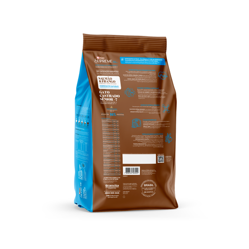 Comprar Quatree Supreme Gatos Castrado Senior +7 - 10.1KG - a