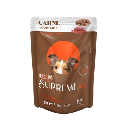 Comprar Sachê Quatree Supreme Sachê Cães Adultos Carne 100g - a