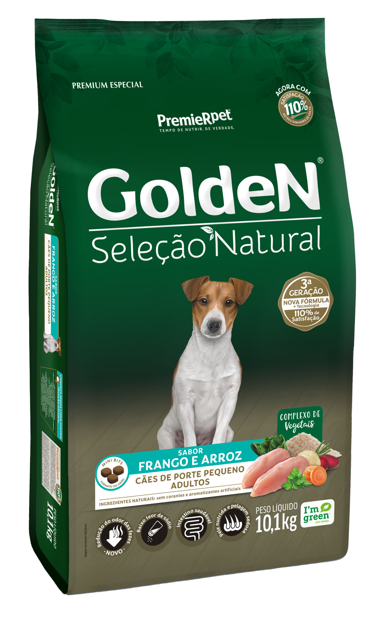 Comprar Ração Golden Seleção Natural Mini Bits para Cães Adultos